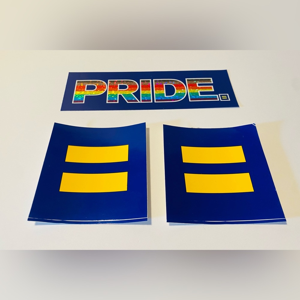 Equality Human Rights Campaign Sticker Pack (3)